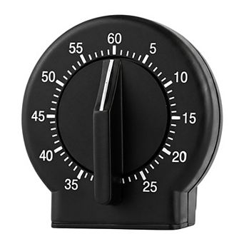 2.8"x2.8"x1.8" 60 Minute Kitchen Timer, Digital Visual Timer for Adults,Alarm Countdown Clock