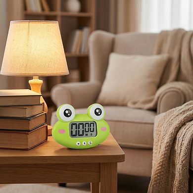 4.5"x3.2" Digital Kitchen Timer, Loud Alarm Clock with Magnetic Backing and Stand, Ideal for Cooking