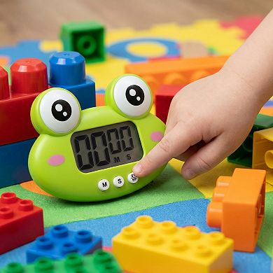 4.5"x3.2" Digital Kitchen Timer, Loud Alarm Clock with Magnetic Backing and Stand, Ideal for Cooking