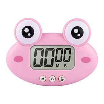 4.5"x3.2" Digital Kitchen Timer, Loud Alarm Clock with Magnetic Backing and Stand, Ideal for Cooking