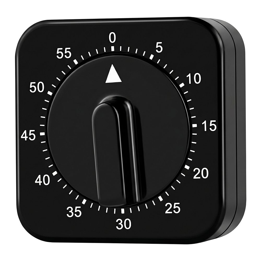 60 Minute Kitchen Timer Digital Visual Timer Loud Alarm Countdown Clock ...