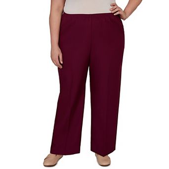 Plus Size Alfred Dunner Classic Pull-On Short Length Pants