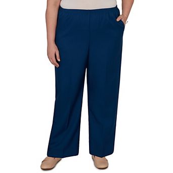 Plus Size Alfred Dunner Classic Pull-On Pants