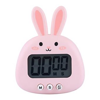 4.3"x3.5" Digital Kitchen Timer, Loud Alarm Clock with Magnetic Backing and Stand, Ideal for Cooking