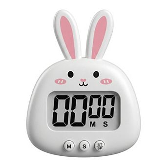 4.3"x3.5" Digital Kitchen Timer, Loud Alarm Clock with Magnetic Backing and Stand, Ideal for Cooking