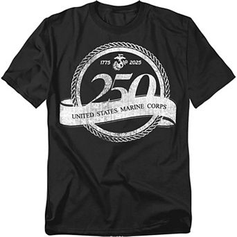 Big & Tall 250th United States Marine Corps Graphic Tee