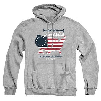 Big & Tall USA Still Striving Still Standing Pullover Hoodie