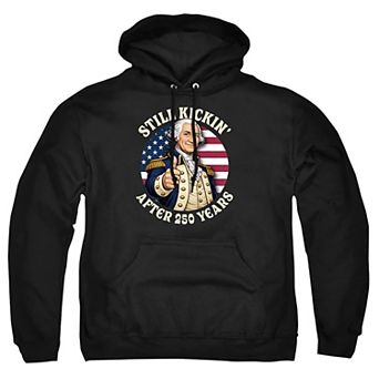 Big & Tall USA George Washington Graphic Pullover Hoodie