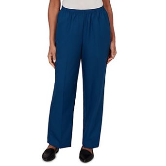 Petite Alfred Dunner Classic Pull-On Short Length Pants
