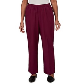 Petite Alfred Dunner Classic Pull-On Pants