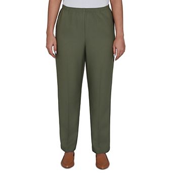 Petite Alfred Dunner Classic Pull-On Pants
