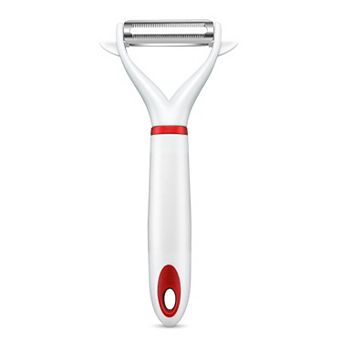6.7"x3" Stainless Steel Vegetable Peeler, Durable Potato Peeler with Ergonomic Handle, for Kitchen
