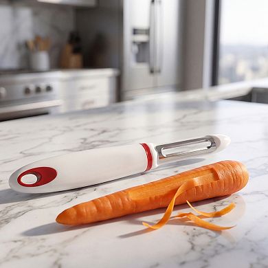 7.1"x1.2" Stainless Steel Vegetable Peeler, Durable Potato Peeler with Ergonomic Handle, for Kitchen