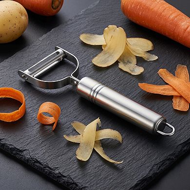6.9"x2.2" Stainless Steel Vegetable Peeler with Ergonomic Handle - Durable Potato Peeler