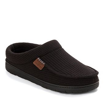Dearfoams Brendan Men's Microsuede Perforated Clog Slippers
