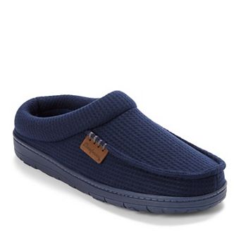 Dearfoams Brendan Men's Microsuede Perforated Clog Slippers