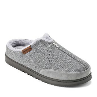 Dearfoams Aldan Men's Lined Slip-On Clog Slippers