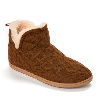 Dearfoams Brixen Men's Knit Bootie Slippers