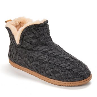 Dearfoams Brixen Men's Knit Bootie Slippers