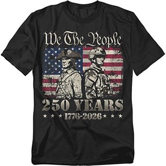 Big & Tall USA 250th We the People Graphic Tee