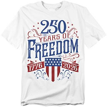 Big & Tall USA 250 Years of Freedom Graphic Tee