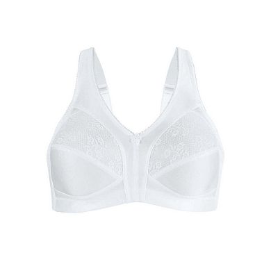 Exquisite Form FULLY Slimming Wireless Full-Coverage Bra with Back Closure & Lace - 5100548