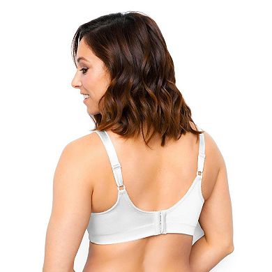 Exquisite Form FULLY Slimming Wireless Full-Coverage Bra with Back Closure & Lace - 5100548