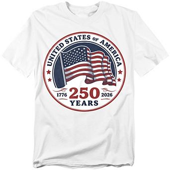 Big & Tall United States of America 250 Years Graphic Tee