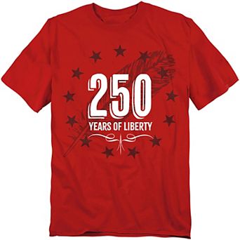 Big & Tall USA 250 Years of Liberty Graphic Tee