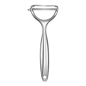6.1"x2.4" 2 pc Stainless Steel Y Vegetable Peeler, Durable Potato Peeler with Ergonomic Handle