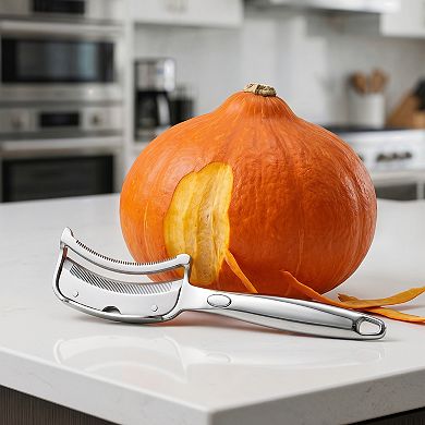 7.2"x1.5" Stainless Steel Vegetable Peeler with Comfortable Ergonomic Handle, Durable Tool