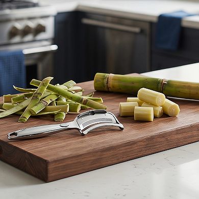 7.2"x1.5" Stainless Steel Vegetable Peeler with Comfortable Ergonomic Handle, Durable Tool