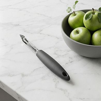 7.9"x0.7" Stainless Steel Vegetable Peeler, Classic Y Frame Potato Peeler with Hangable Loop