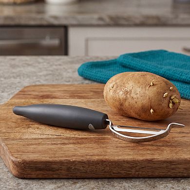 7.9"x0.7" Stainless Steel Vegetable Peeler, Classic Y Frame Potato Peeler with Hangable Loop