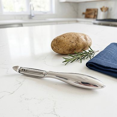 6.9"x2.2" Stainless Steel Vegetable Peeler with Comfortable Ergonomic Handle - Durable Tool