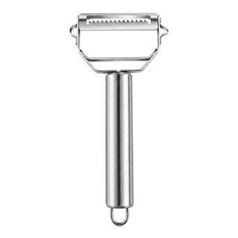 6.9"x3.3" Stainless Steel 3 in 1 Vegetable Peeler, Durable Potato Peeler with Ergonomic Handle