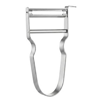 Stainless Steel Vegetable Peeler, Durable Potato and Apple Peeler with Ergonomic Handle 4.4x2.6 inch