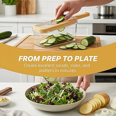 1 Pcs Mandoline Slicer for Kitchen Vegetable Chopper Multifunctional Cutter for Onion Cucumber