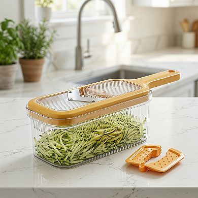 1 Pcs Mandoline Slicer for Kitchen Vegetable Chopper Multifunctional Cutter for Onion Cucumber
