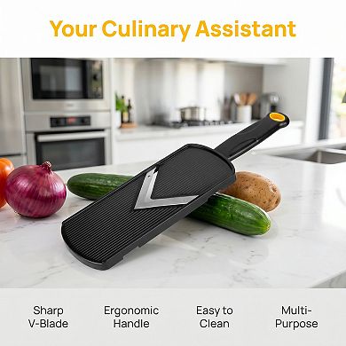 1 Pcs Mandoline Slicer for Kitchen, Vegetable Chopper Multifunctional Cutter for Potato Onion