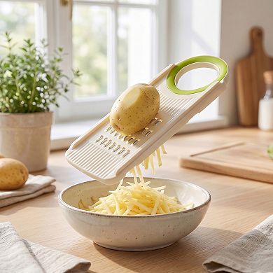 2 Pcs Mandoline Slicer for Kitchen, Vegetable Chopper Multifunctional Cutter for Onion Cucumber