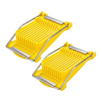 Luncheon Meat Slicer, Stainless Steel Wire Slicer for Boiled Egg, Cheese, Fruit and Vegetables