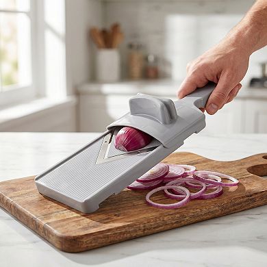 1 Pcs Mandoline Slicer for Kitchen, Vegetable Chopper Multifunctional Cutter for Onion Cucumber