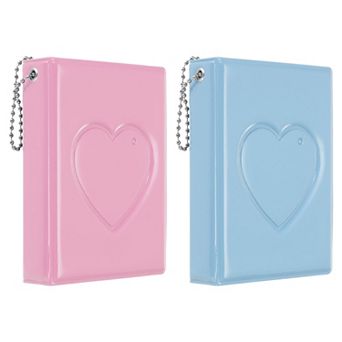 2 pc Mini Photocard Binder Album with 32 Pockets