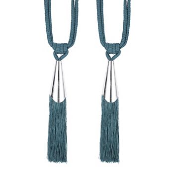 2 pc Curtain Tassel Tiebacks, Curtain Tie Backs