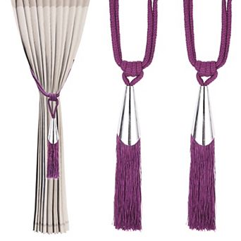 2 pc Curtain Tassel Tiebacks, Curtain Tie Backs