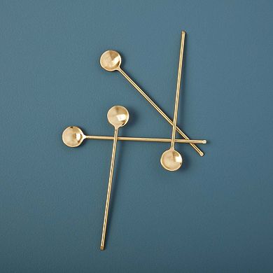 Luxe Thin Long Spoons - Set of 4