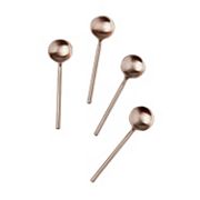 Rosé Thin Mini Spoons - Set of 4