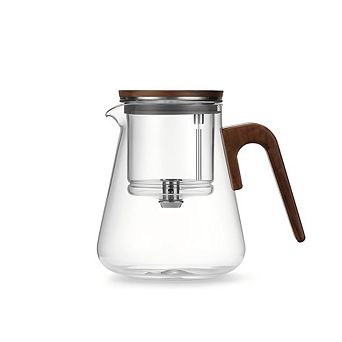 Heat-resistant glass teapot, magnetic switch, 27oz
