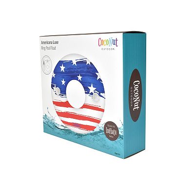 Americana Luxe 48” Ring Pool Float